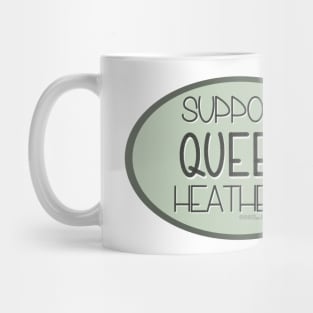 Support Queer Heathens - Green Mug